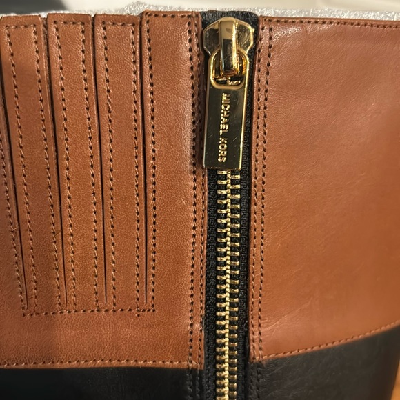 MICHAEL Michael Kors Hayley Boot (Black/Luggage - Picture 9 of 13